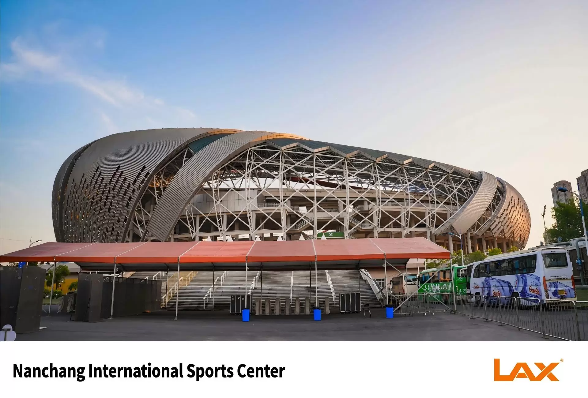 LAX Professional Sound System Debuts at Nanchang International Sports Center